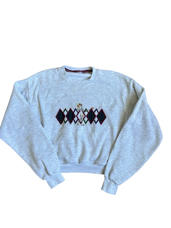 Unk Tops - Vintage embroidered women’s golf crewneck sweatshirt size small